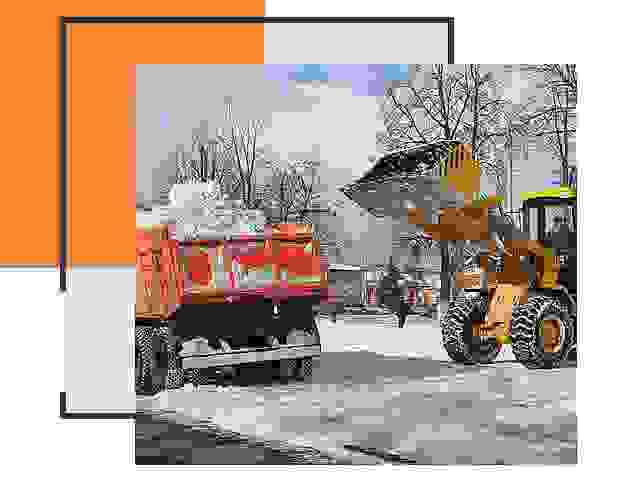 Вывоз снега в соколе
